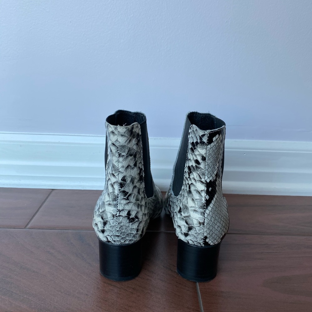 Witchery Snake Print Boots - Picture 3 of 4